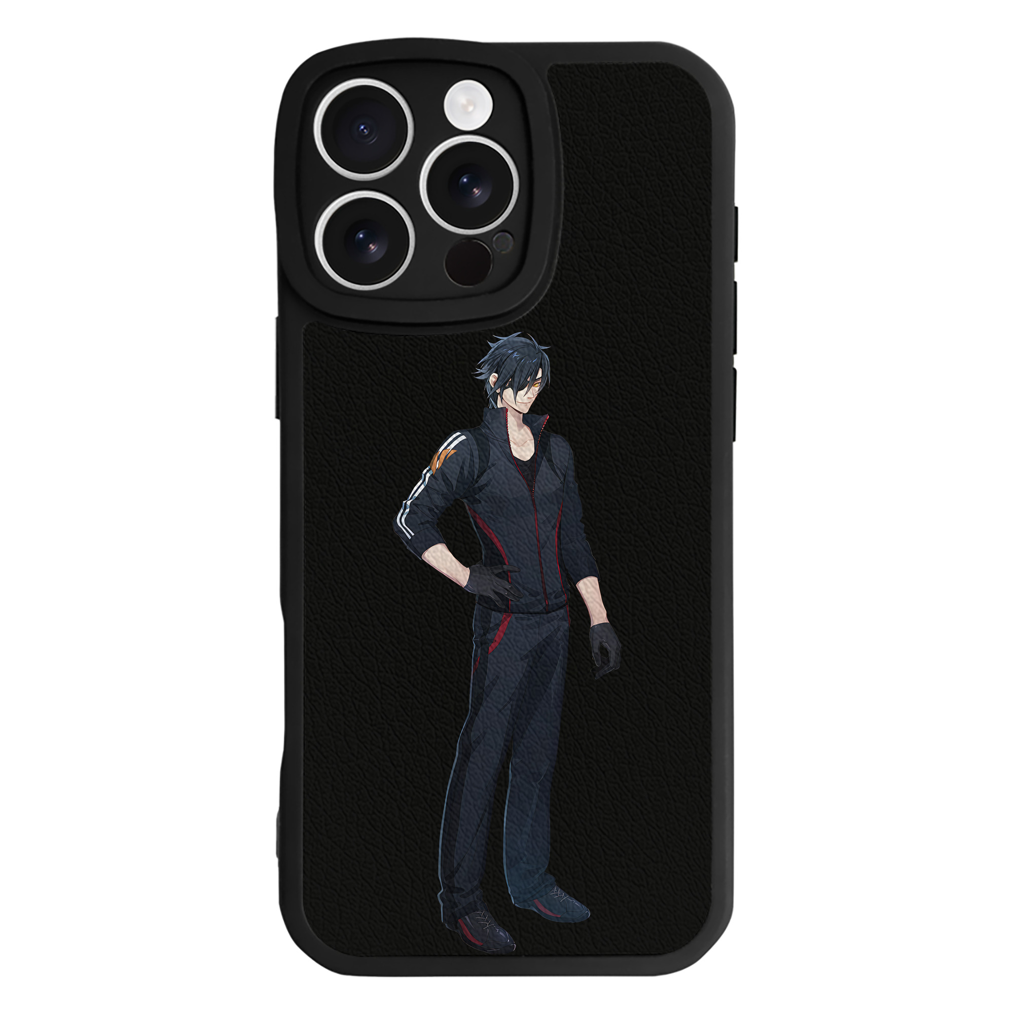 （画像用） 刀剣乱舞 Touken Ranbu 【iPhone 16シリーズ対応】シリコンスマホケース（レザー調） 材質：シリコン